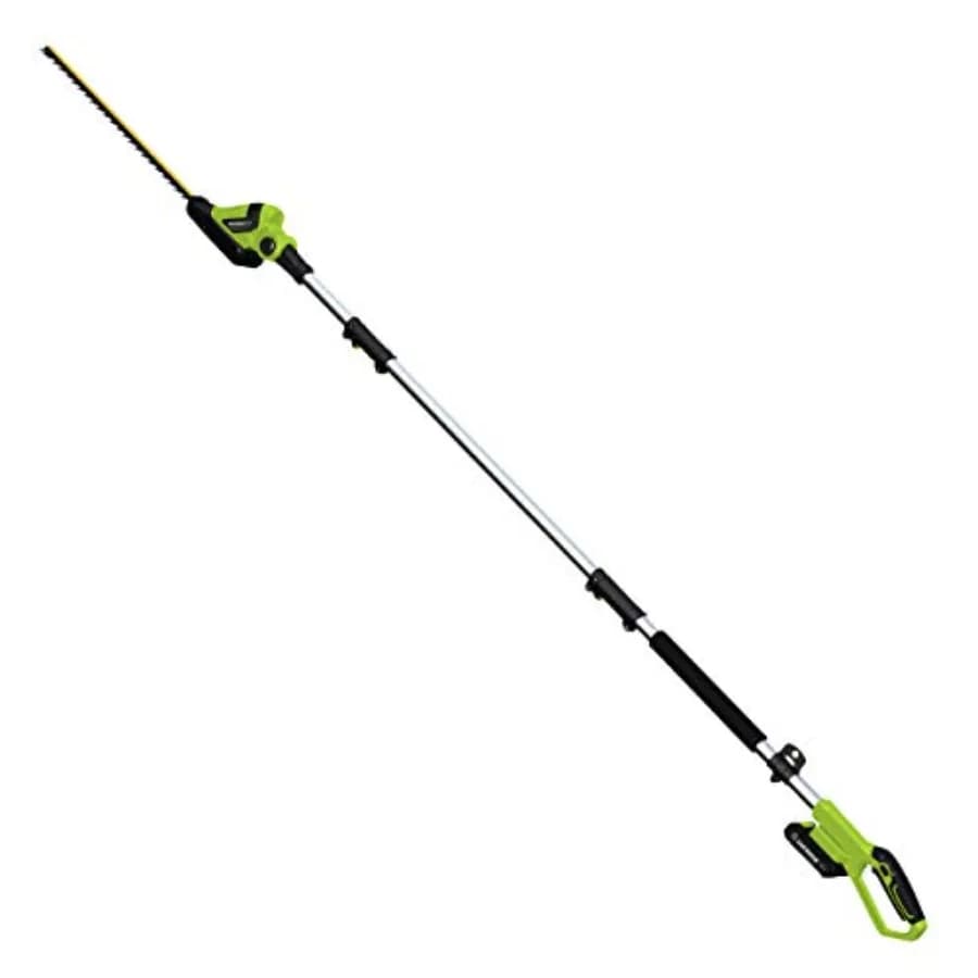 Battery cutters LPHT12022 Volt 20 inch with rod, 2.0AH battery and quick charger included