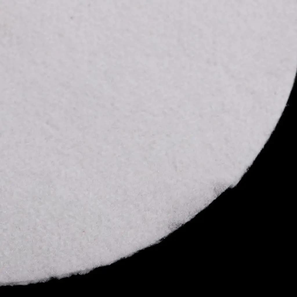 Carta in Fibra Ceramica Resistente al Calore, Coperta Isolante Rotonda per Forni di Fusione del Vetro, Rivestimento per Ripiani, per Lavori Fai-da-Te
