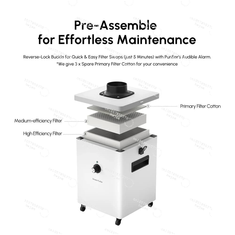 AlgoLaser smoke purifier for laser engraving
