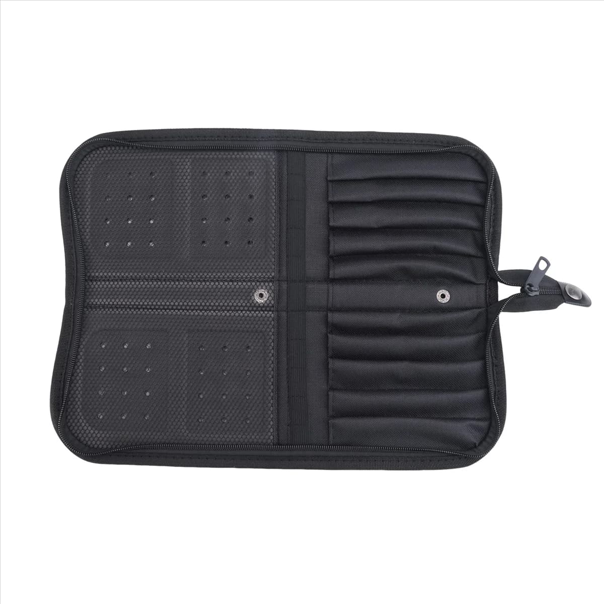 ABFA 38Cm Artist Paint Brush Holder Zippered Brush Case for Oil Acrylic Watercolor Brush Breathable Painting Kit