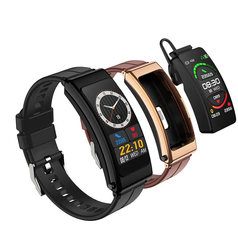 K13 Auricolare Bluetooth Talk Smart Band Orologio da polso da donna Frequenza cardiaca Fitness Tracker Sport Smart Watch da uomo Pedometro da polso