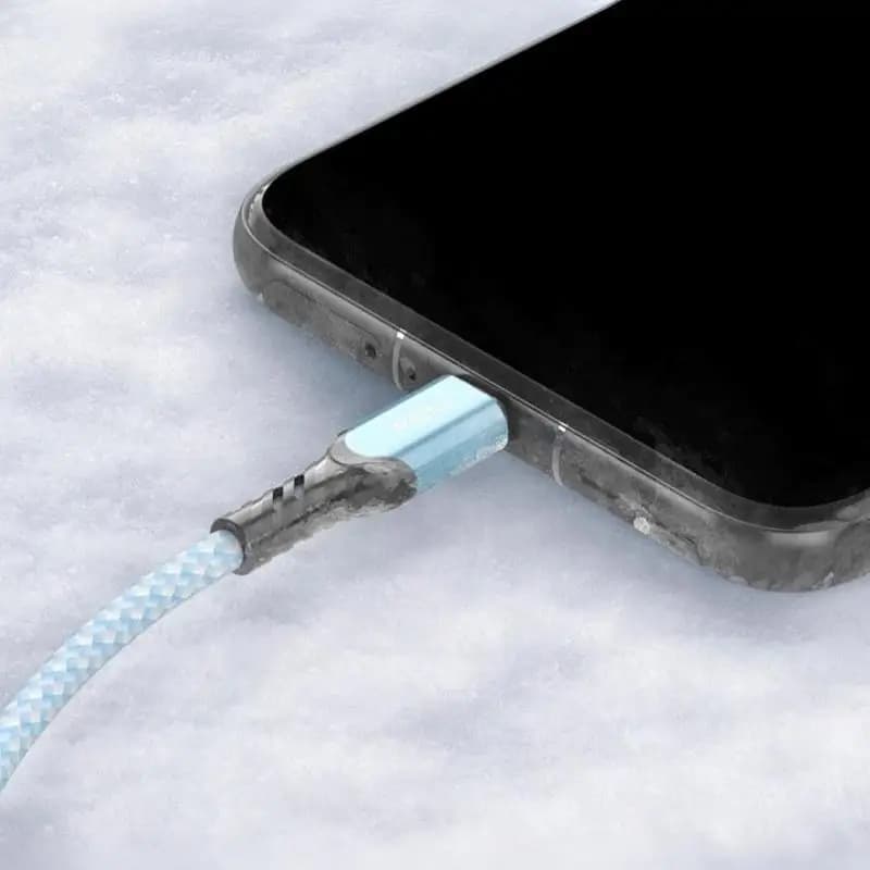 240W PD USB C Fast Charging Cable Nylon Braided 0.25m-2m Type C Data Wire for 15 Laptop