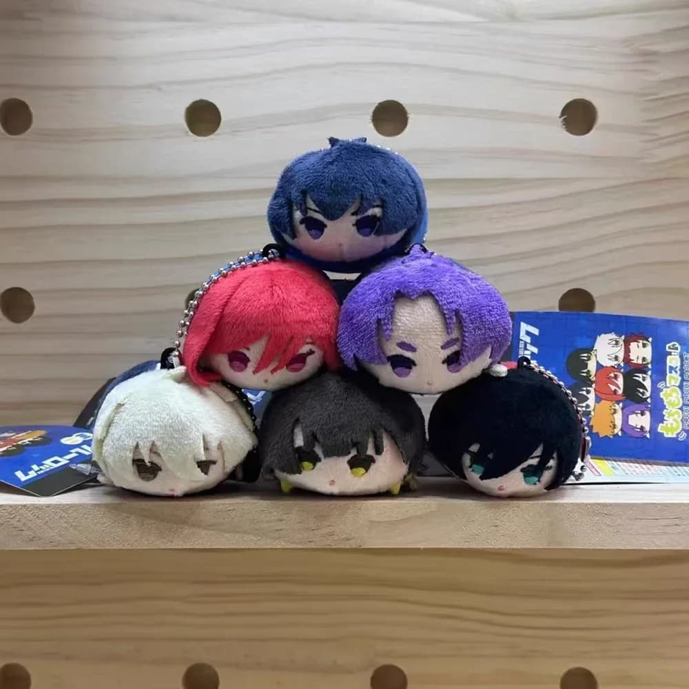 Peluche Blue Lock: Bachira Meguru, Isagi Yoichi, Chigiri Hyoma, Mikage Reo, Itoshi Rin, Nagi Seishiro - Mini Ciondolo Regalo per Bambini