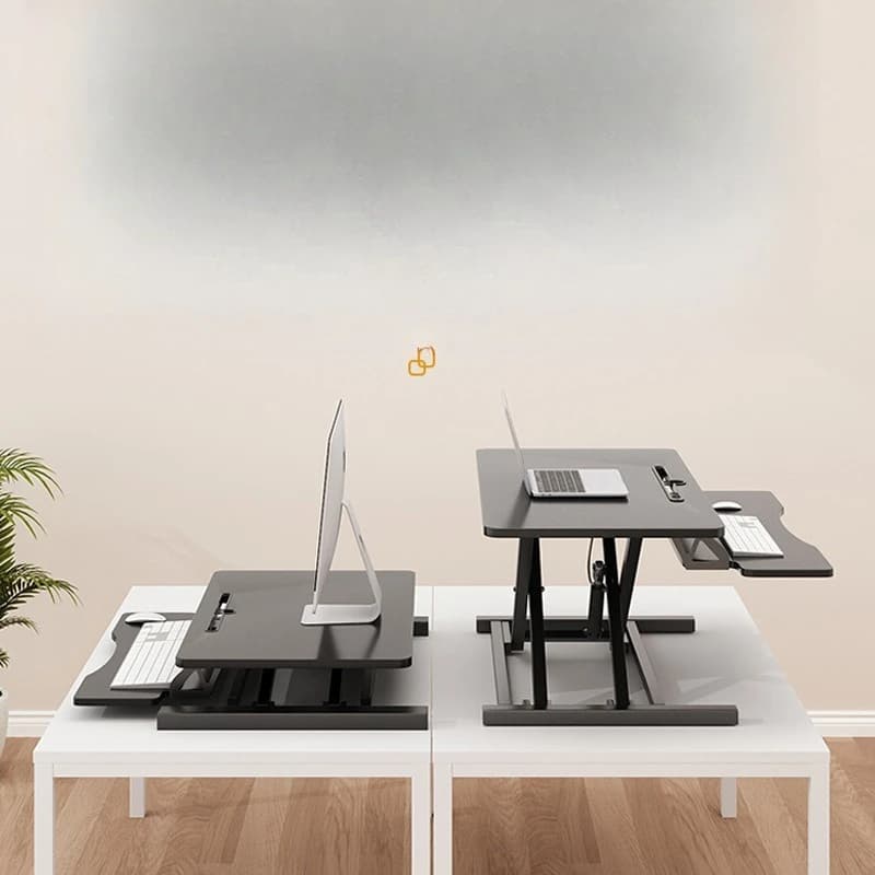 ZYY Elegante Scrivania Verticale Pieghevole Premium per Casa, Postazione di Lavoro Regolabile in Altezza per Laptop