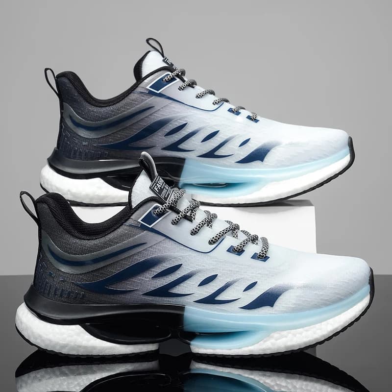 Summer Light Men Casual Sneakers Ventilated Breathable Mesh Wear Resist Outsole Outdoor Athletic Walking Shoe
