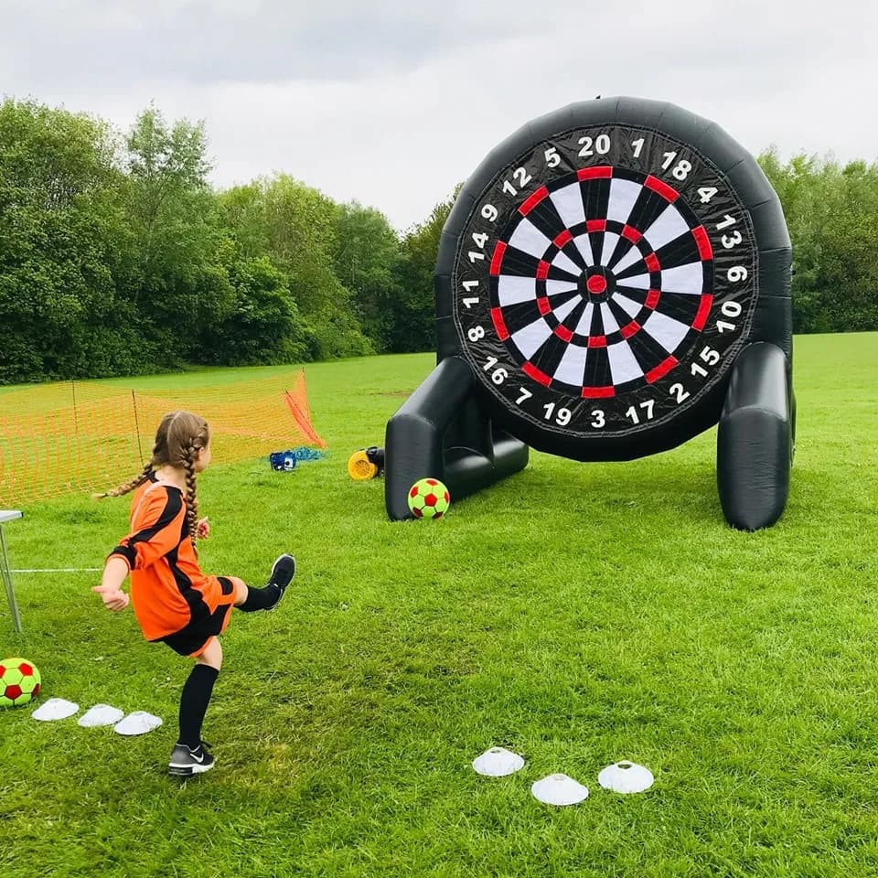 Frecce Gonfiabili Personalizzate per Calcio, Bersaglio Gonfiabile per Giochi di Squadra Divertenti