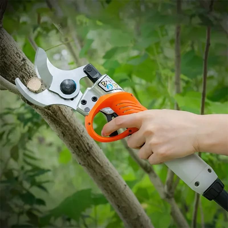2026450W Electric Rechargeable Scissors Pruning Shears Tree Garden Tool Branches Pruning Tool Lithium Battery