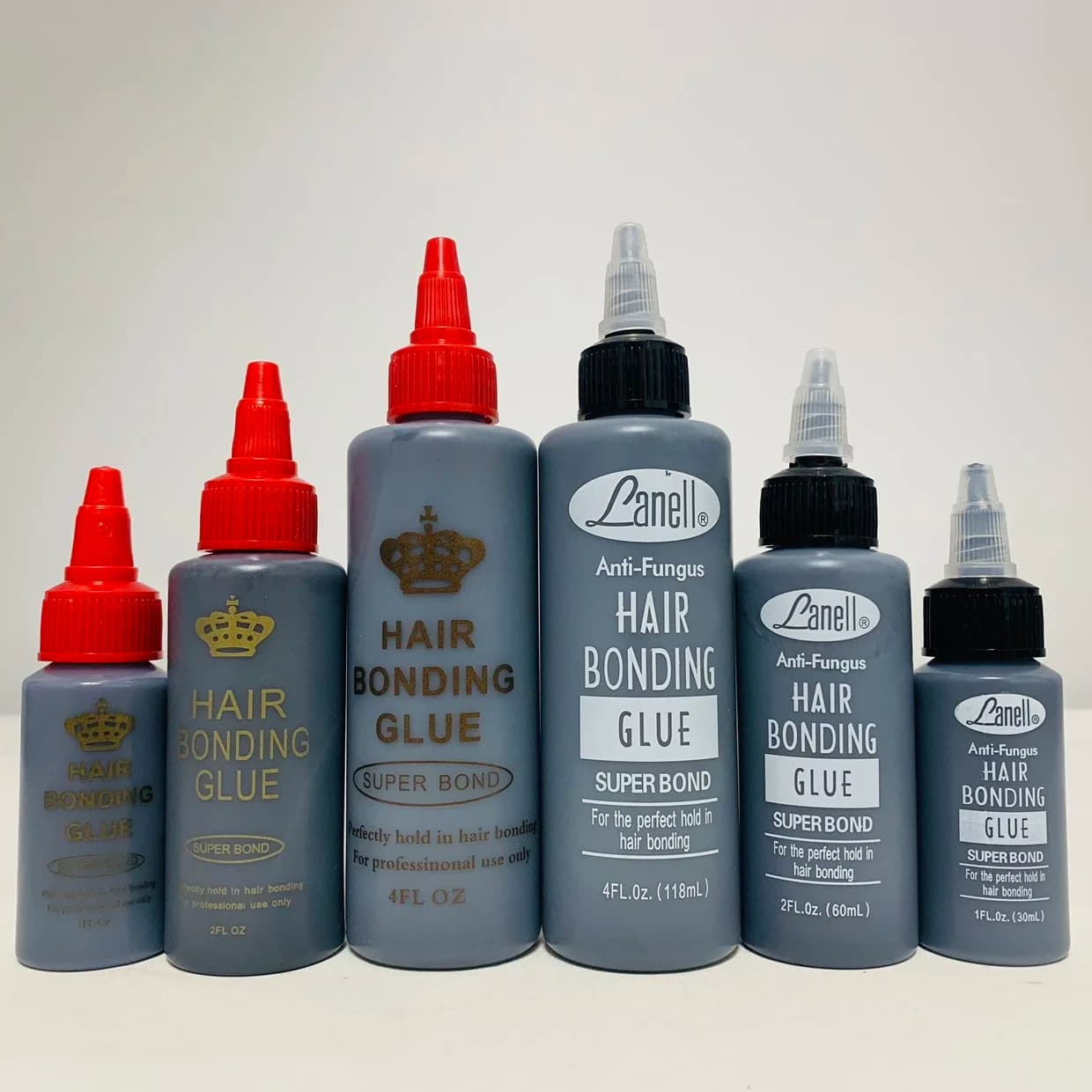 2 Pezzi Colla Impermeabile per Capelli, Adesivo Liquido Professionale per Parrucche e Ciglia Finte, Colla Invisibile per Extension Capelli