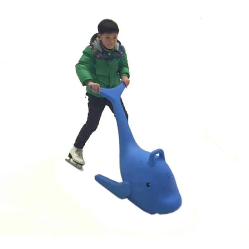 Assistente per pattini di sicurezza Giocattoli per assistenza al pattini per bambini Noleggio di tratteggio di ghiaccio Dolphin