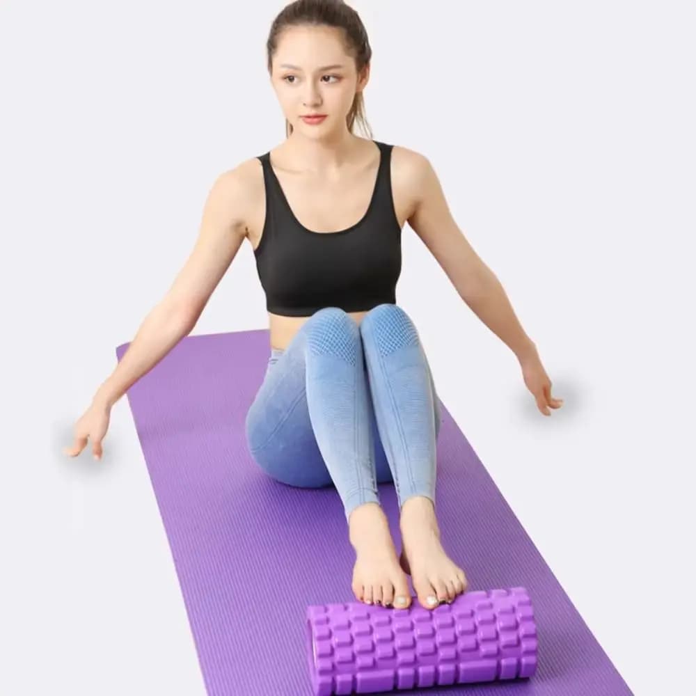 EVA Foam Fitness Back Roll High Density Gym Tool Yoga Foam Roller Professional Stable Fitness Yoga Column Sports Supplies