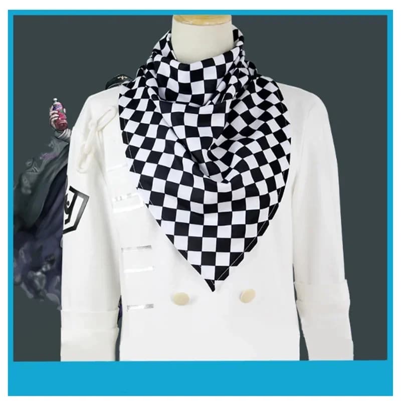 Costume cosplay di Kokichi Ouma da Danganronpa V3 con parrucca e mantello - Consegna rapida