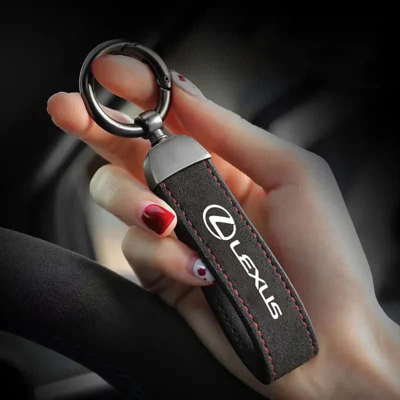 Portachiavi per Auto con Adesivo, Ciondolo Portachiavi per Lexus IS250 IS300 RX350 LS500 LX600 NX260 CT200 EX350 NX300h GX550