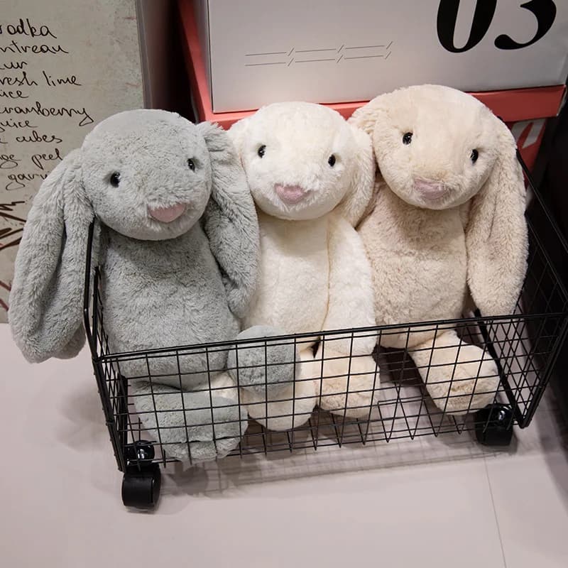20/30/45cm Cute Plush Toy Toy Gift Rabbit Doll Babies Sleeping Companion Kawaii Plush Long Ear Rabbit Doll Children's Gift
