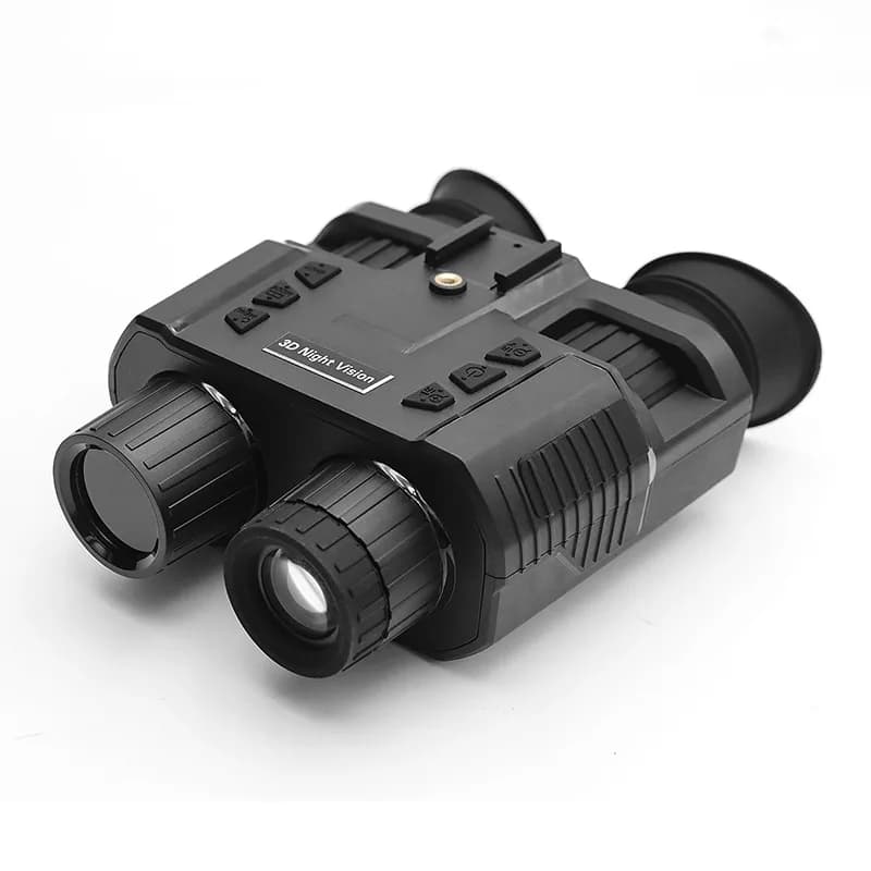 Dispositivo per binocolo per visione notturna a infrarossi 3D NV8000 25--300 m montato sulla testa HD 1080P per la caccia civile