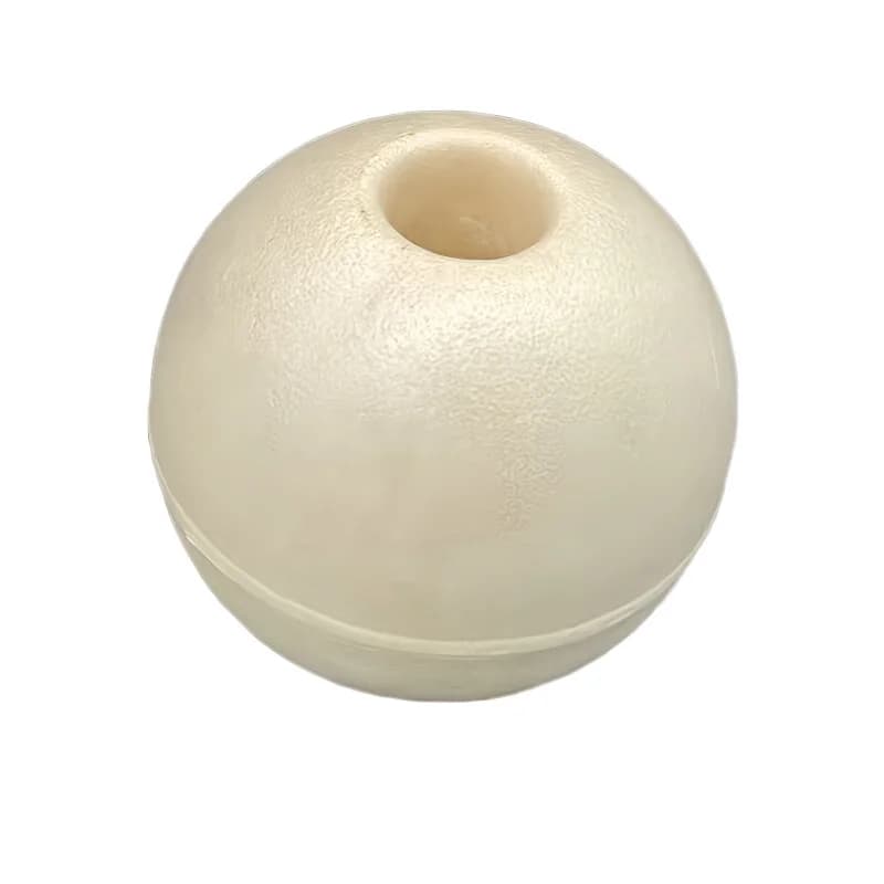 1 pezzo, galleggiante in schiuma PVC resistente con perforazioni. Utilizzato per accessori per reti da pesca e segnalazione di boa.
