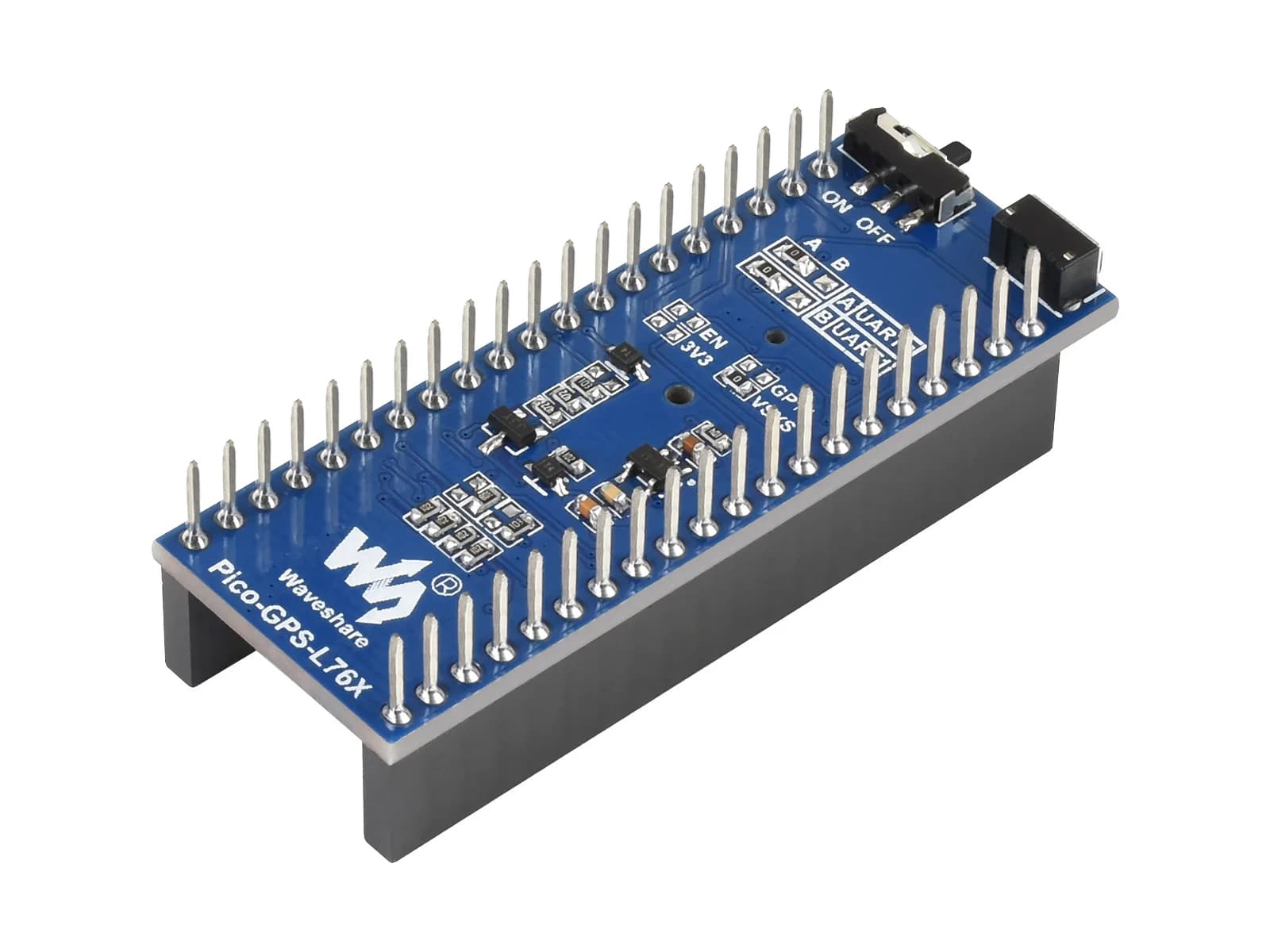 GNSS L76K module for support Raspberry Pi Pico, GPS / BeiDou (BDS) / GLONASS / QZSS, supports A-GNSS function