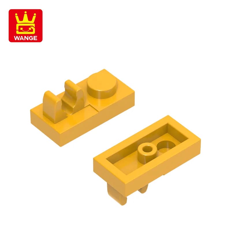 WANGE 92280 50g/140PCS 1 x 2 con clip sul blocco superiore Accessori colorati Moc compatibili con collezioni Giocattolo di supporto sfuso