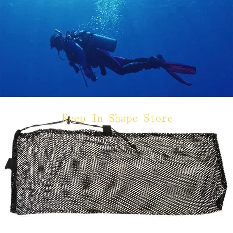 U1JC Network Bag for Snorkel Gear Snorkel Gear Swimwear Bag Quick Drying