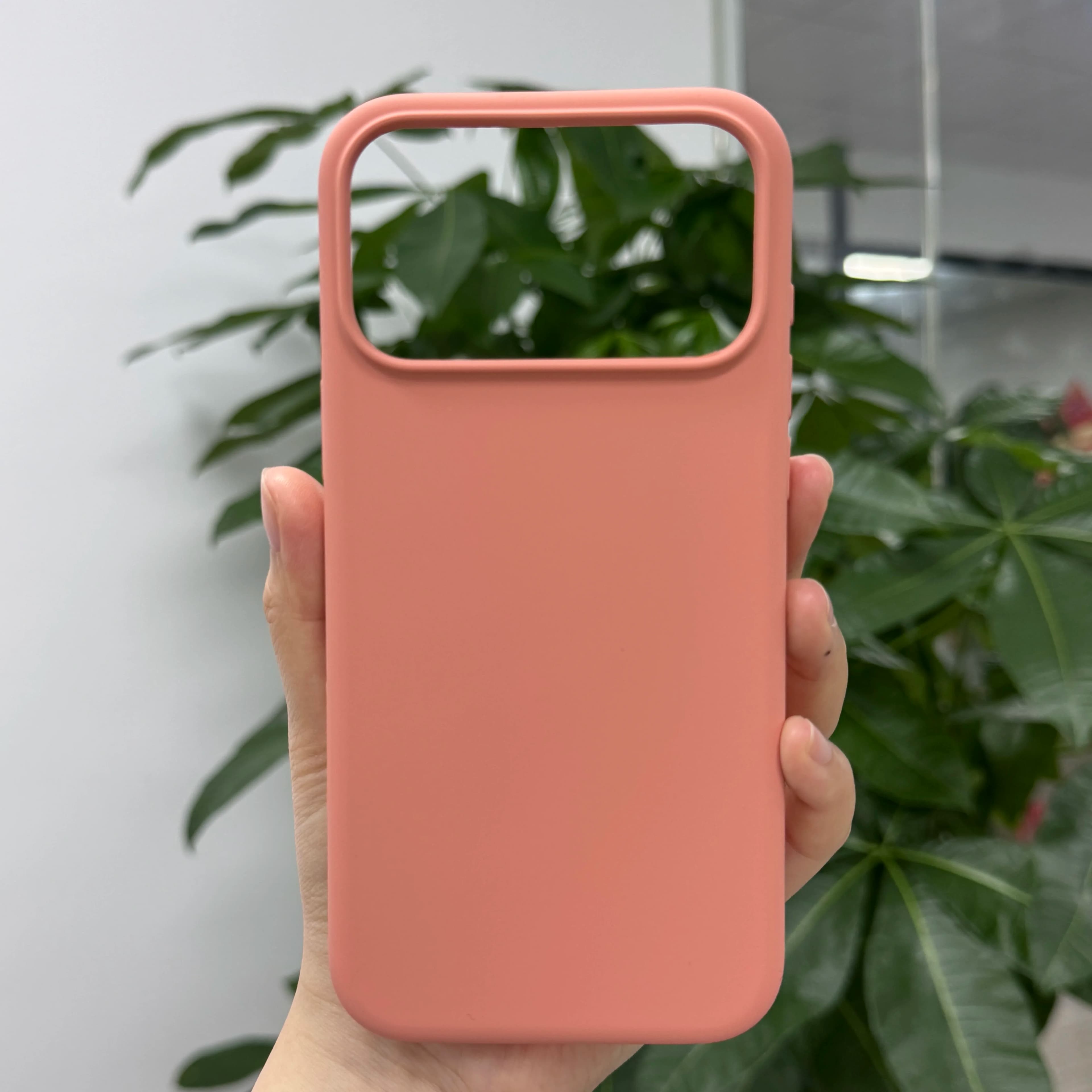 Original Silicone Shockproof Full-wrap Case For iPhone 17Pro 17 16 15 14 13 Pro Max 17 Pro Max Air Soft Bumper Pure Color Matte