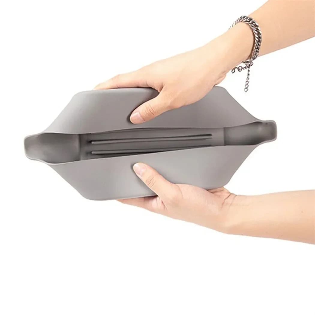 Multi-functional microwave oven at high temperature Heating Oven baking tray Air fryers Silicone grill Pan Home kitchen accessories Tool