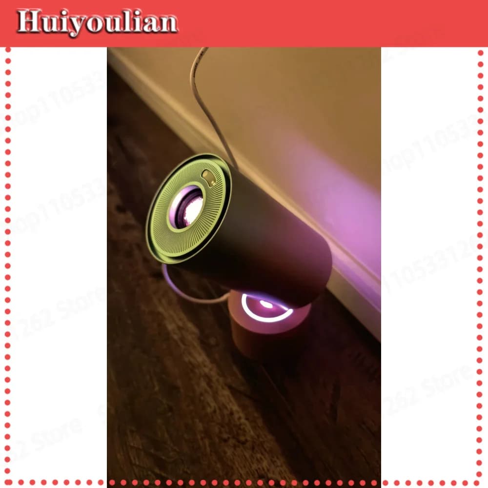 CP300 HD Portable Mini Projector Home Theater Bedroom Dormitory Smart Screen Video -LBW001