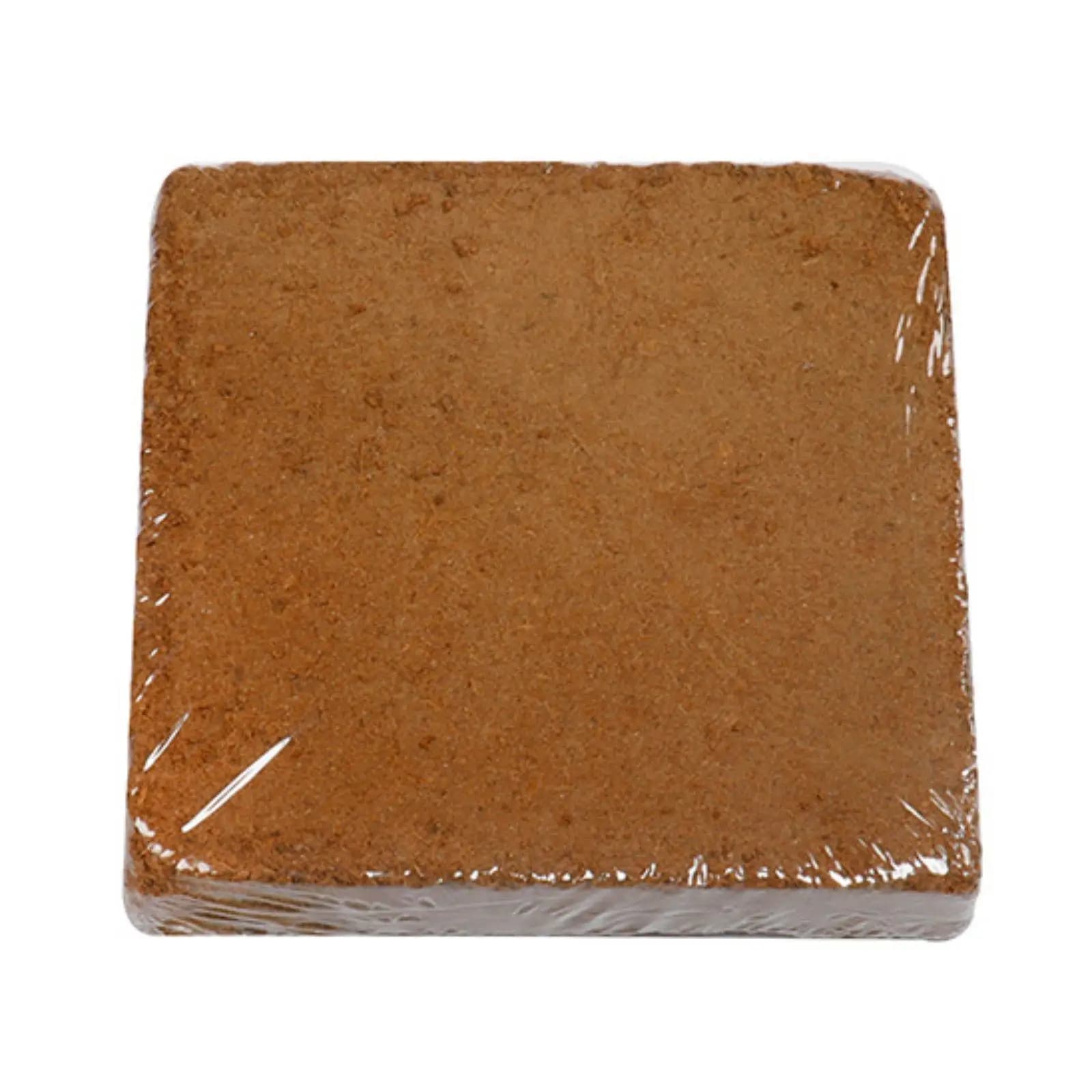 Moisture Holding Cocos Coir Compressed Brick Easy Expansion Soil Block for Potted Plants Flower Vegetable