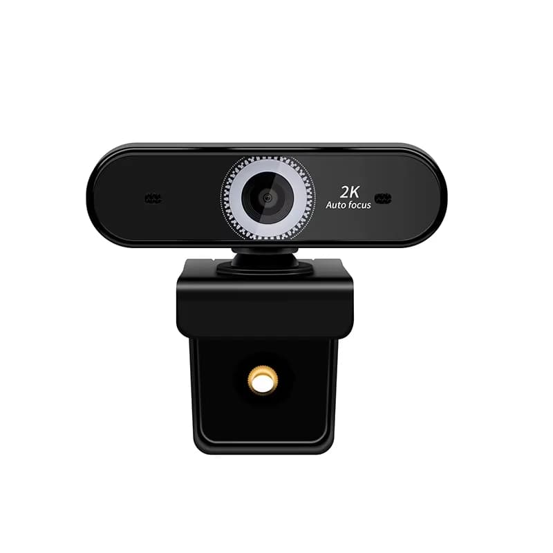 5 MP HD 2K computer camera with microphone, USB webcam for desktop laptop