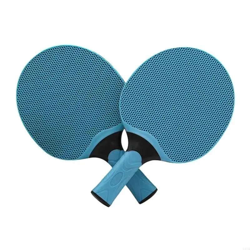 Comfortable Grip PingPong Paddle Portable Table Tennis Paddle Rubber Table Tennis Rackets for Indoor Outdoor Play