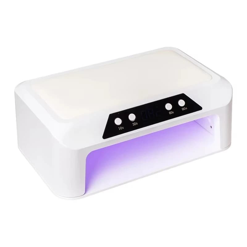 LED Nail Lamp UV double light source from 236 W - Professional lamp for curing enamel gel, quick drying lamp for beauty salons