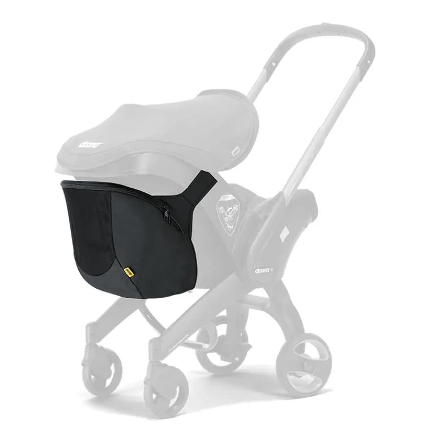Borsa portaoggetti SnapOn per seggiolino auto, borsa per passeggino compatibile con seggiolino auto Doona e passeggino, facile da agganciare