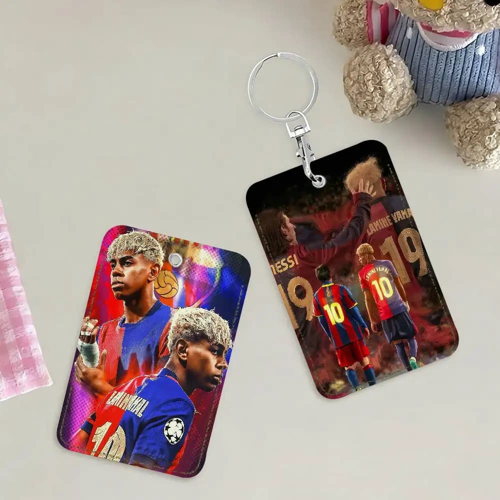 L-Lamine Y-Yamal-S Porta Carte di Credito Portachiavi Custodia Protettiva per Chiavi e Serrature per Sicurezza Regalo