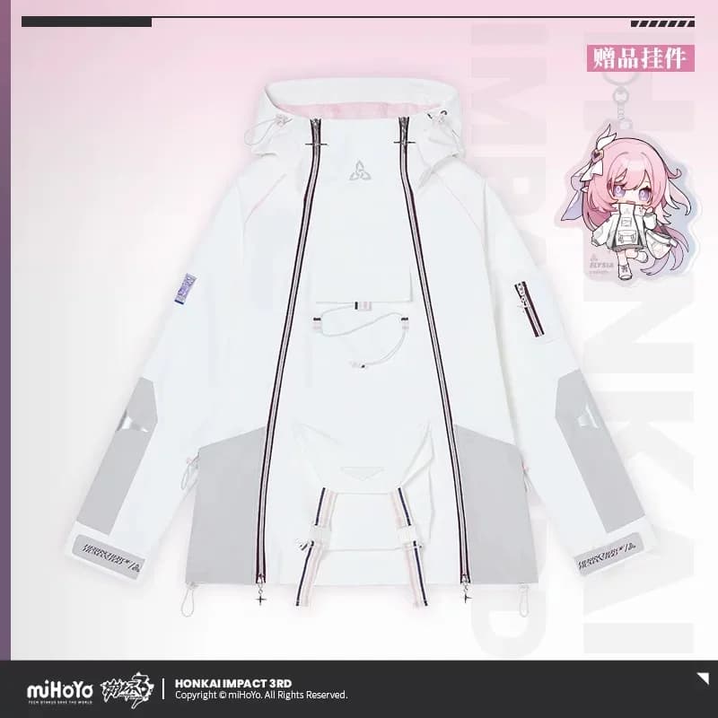 miHoYo Ufficiale Honkai Impact 3 Elysia The Law Keeper of Man Serie Capispalla Regali Cosplay Abiti primaverili e autunnali Anime