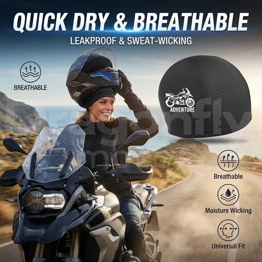 Motorcycle Helmet Inner Cap For Yamaha Super Tenere tenere1200 Tenere 1200 2014-2021 Original Design Head Cover Beanie Hat