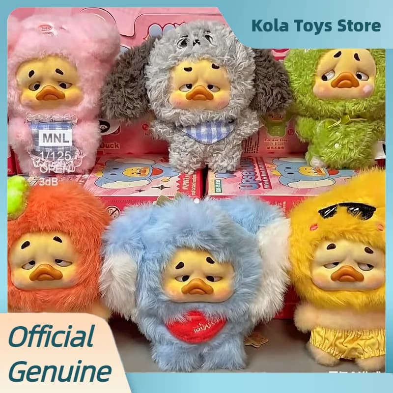 NUOVO Originale Mini Upsetduck Wish List Duck Series Blind Box, Bambola di Peluche con Faccia in Vinile, Collezione Decorativa, Giocattolo, Mystery Box, Regalo