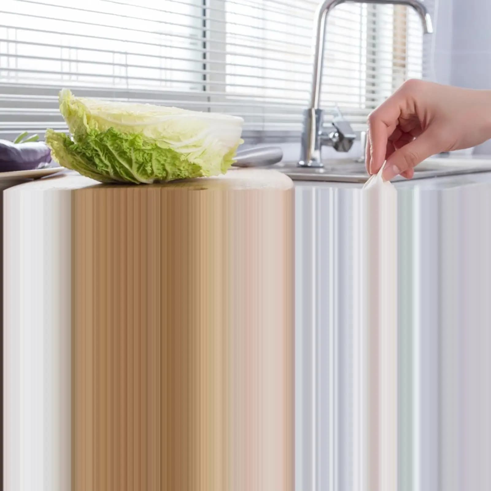 Bidone della spazzatura da cucina piccolo sospeso con coperchio Contenitore della spazzatura a parete Bidone del compost da cucina leggero da 12 litri per piano di lavoro camper