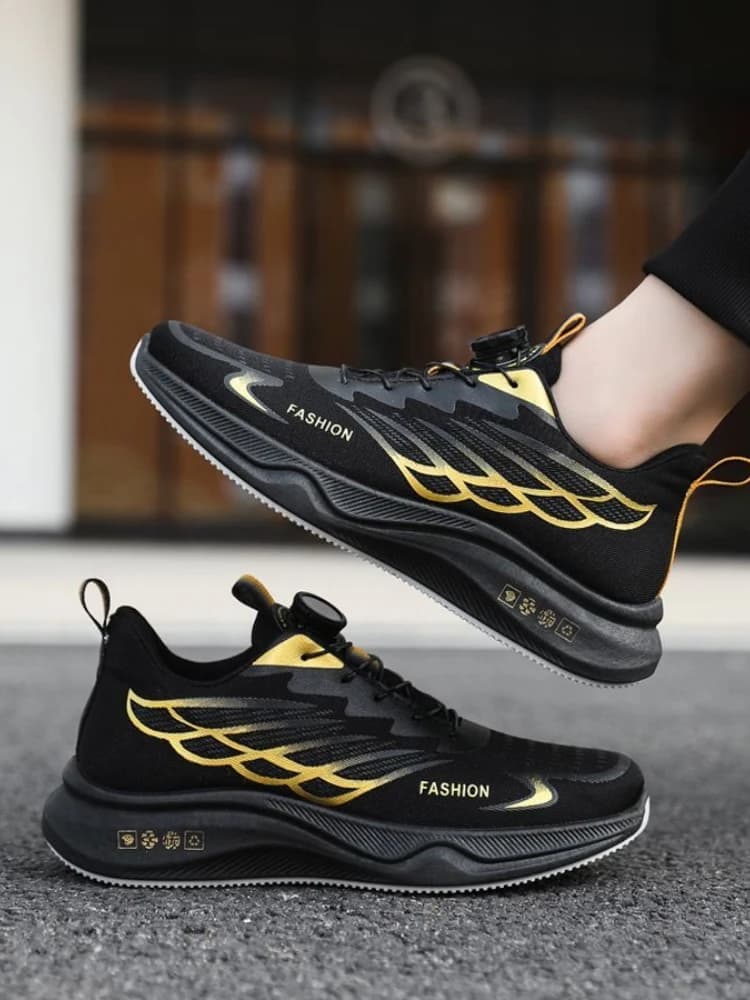 Sottopiede imbottito Tomaia in rete Sneakers casual da uomo Traspirante Corsa Saldi estivi Camminare Liquidazione economica su scarpe sportive maschili