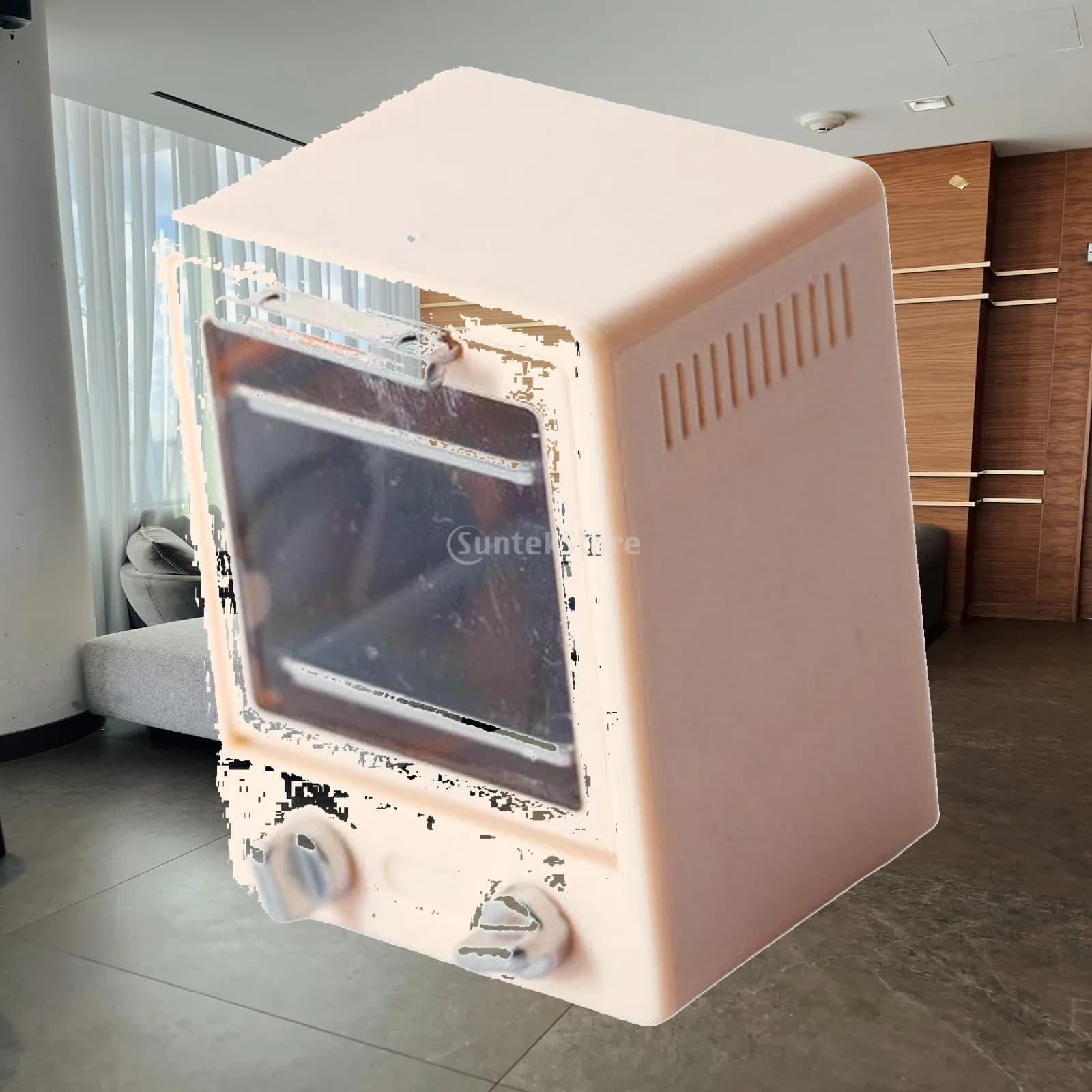 1/6 1/12 Mini Microwave Oven Inspire Imagination Realistic Educational Toy Simulation Scene Plastic for Gift Birthday Decor Boys