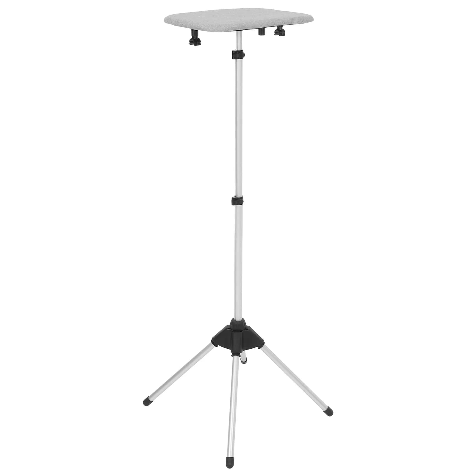 Handheld Garment Steamer Rack Foldable Clothes Steamer Bracket Telescopic Foldable Garment Drying Rack for Steam Ironing Machine