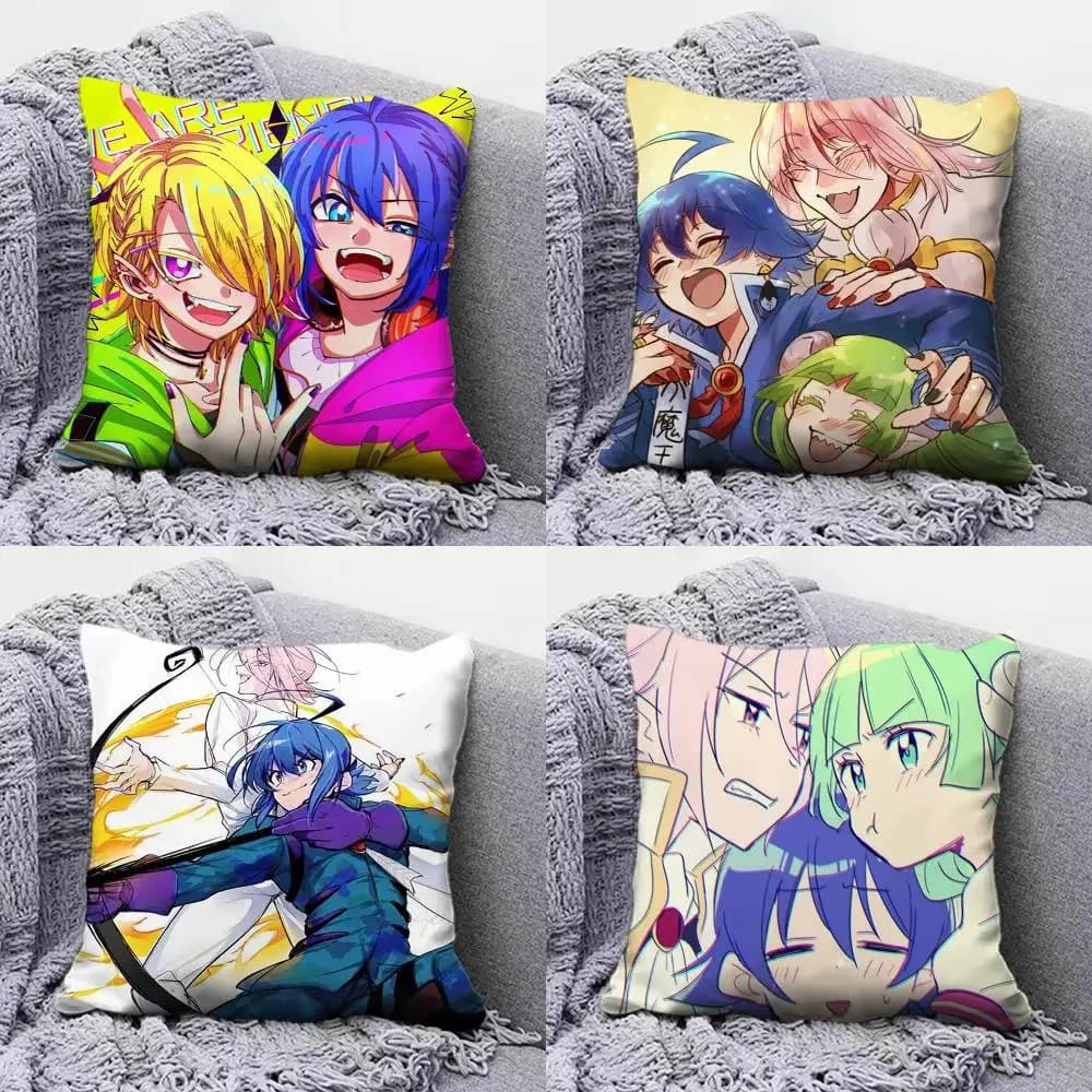 Benvenuti a Demon School! Fodere per cuscini da divano e federe decorative personalizzate a tema Iruma-kun Anime
