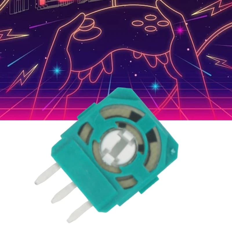 Sensore potenziometro da gioco da 50 pezzi per potenziometro da gioco in materiale ABS PS5 Set Controller di gioco riparazione parti di ricambio per giochi