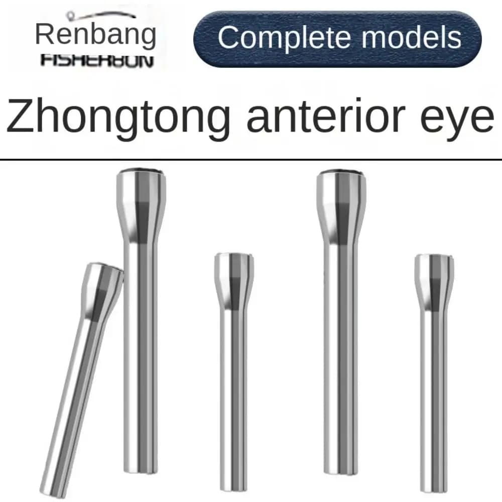 2.8mm-4.6mm Stainless Steel Fishing Rod Guide O Ring Ceramic Ring Chinatrust Oval Point Repair Kit Tool Box DIY Accessories