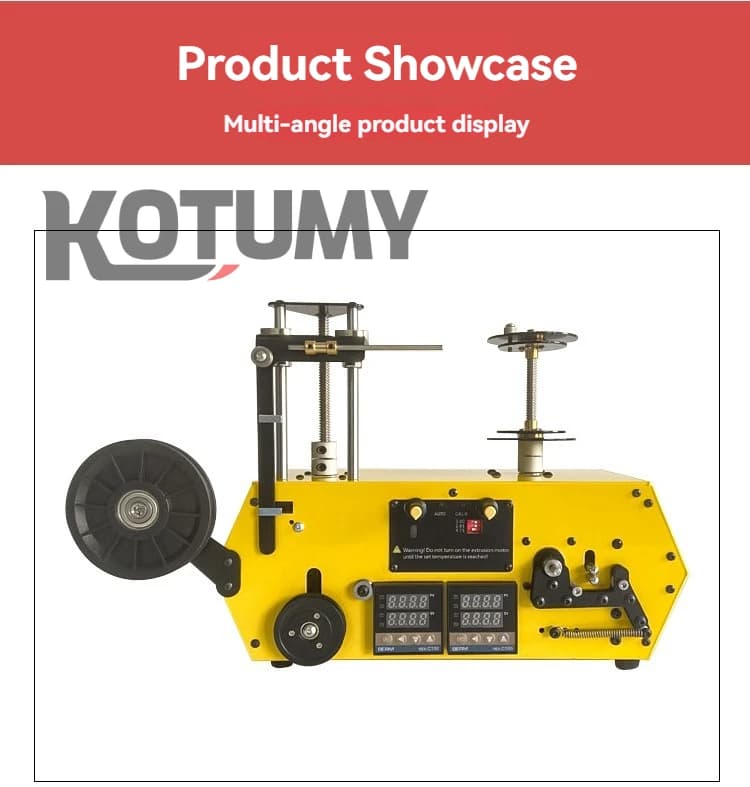 Desktop Extruder 3D Printing Filament Maker Automatic 3D Filament Wire Diameter 1.75mm 3mm For PLA-CF/PETG-CF/PA-CF Crusher