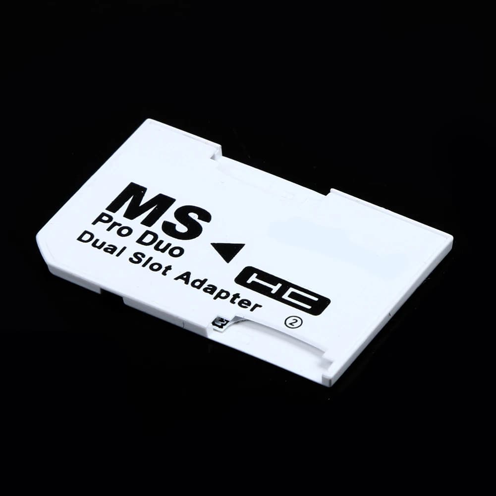 Lettore di Schede Singolo/Doppio Slot Nuovo Micro SD SDHC TF a MS Memory Stick Pro Duo per Adattatore Scheda PSP