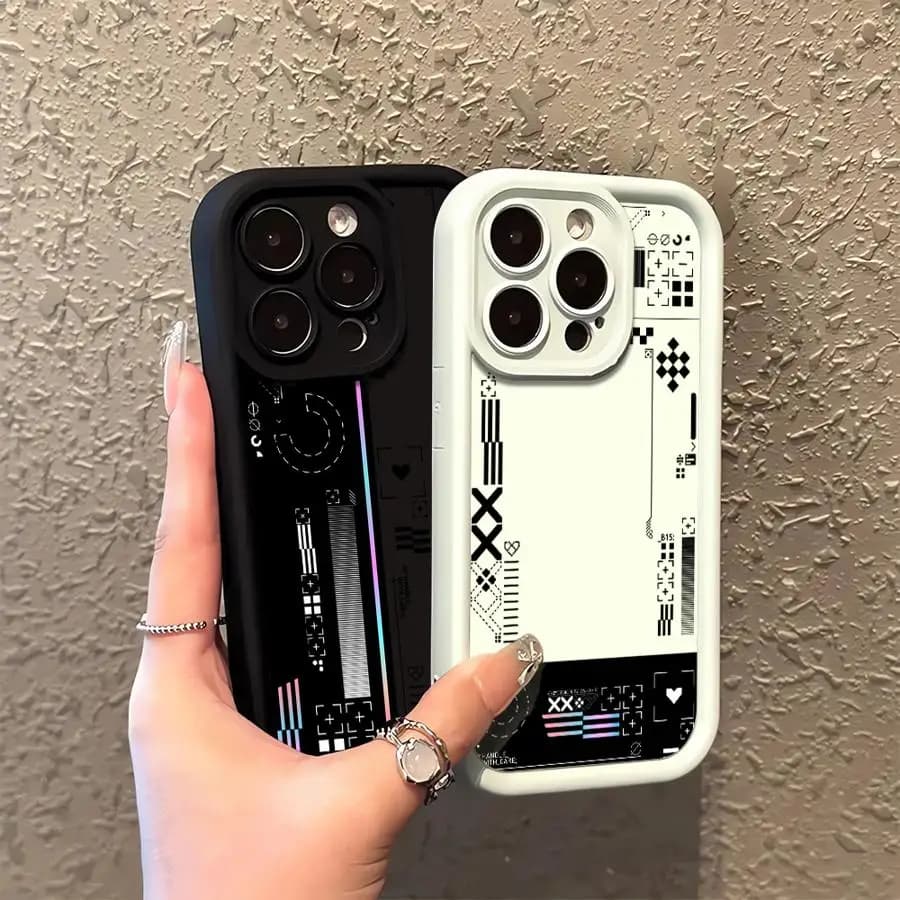 Cover per iPhone 17 Pro Max 12 Pro 15 Plus 13 16 17Pro 11 Air 14 Custodia Telefono Classica Tema Videogiochi