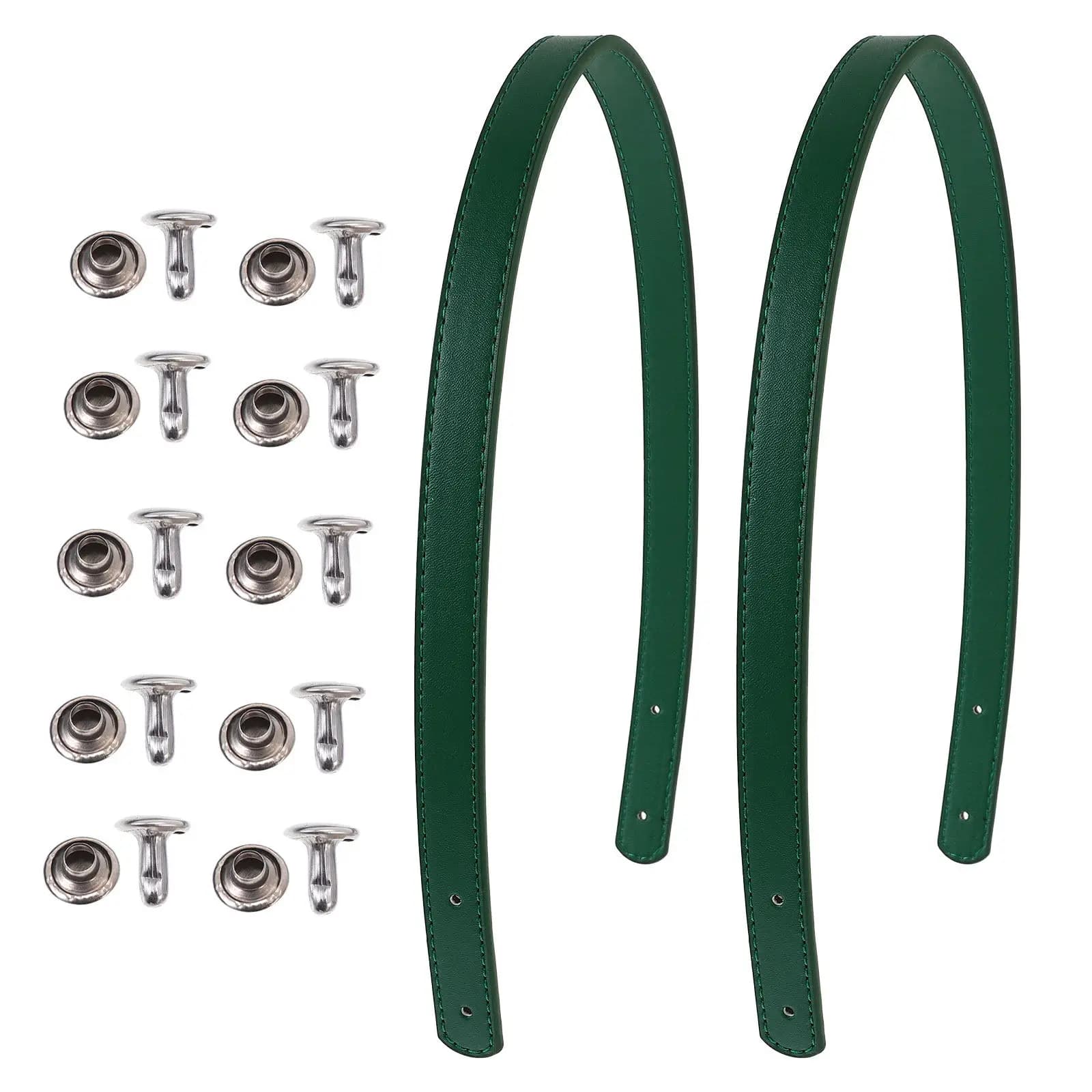 2 Set di Cinghie di Ricambio in PU Sicure per la Pelle, Design Elegante e Sottile, Tracolla Comoda e Leggera per Borse Fai-da-Te