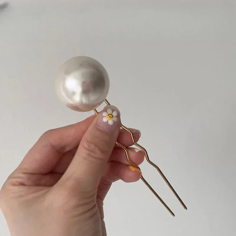 Temperamento nicchia semplice a forma di U forcine per capelli eleganti forcine per capelli in metallo stile Bobby Grips fermagli per capelli strumenti per lo Styling dei capelli