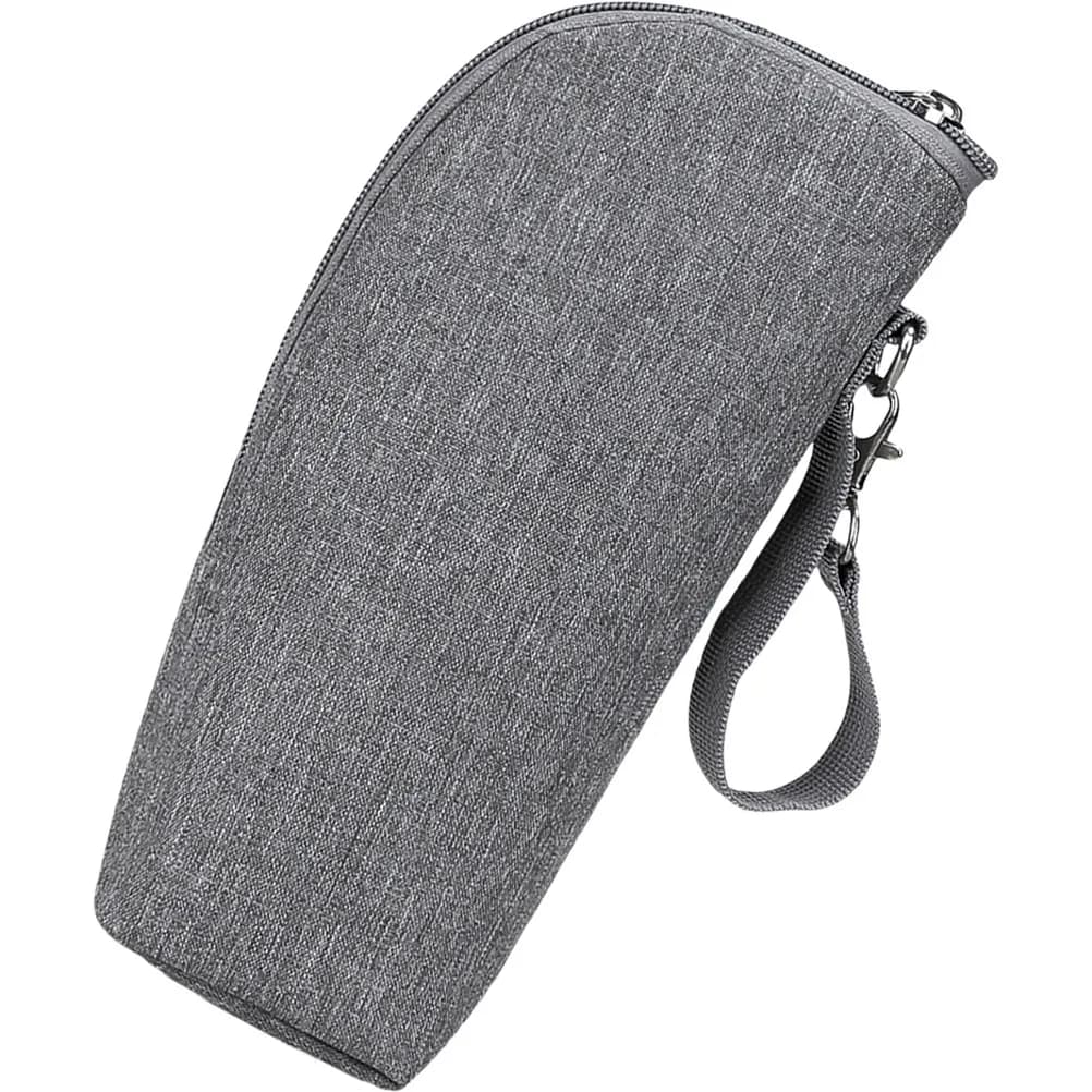 Borsa Termica Portatile per Biberon, Custodia Isolante per Bottiglie, Borsa da Viaggio con Clip per Passeggino, Mantiene il Calore