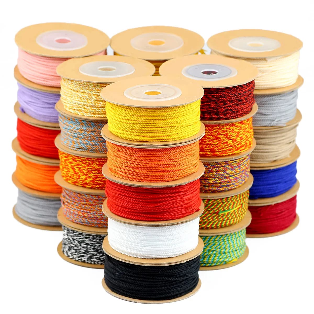 Cord Corda for Macramè 1mm 1 hand woven roll for jewelry creation Necklaces Corda Pendant Bracelets DIY Supply Results