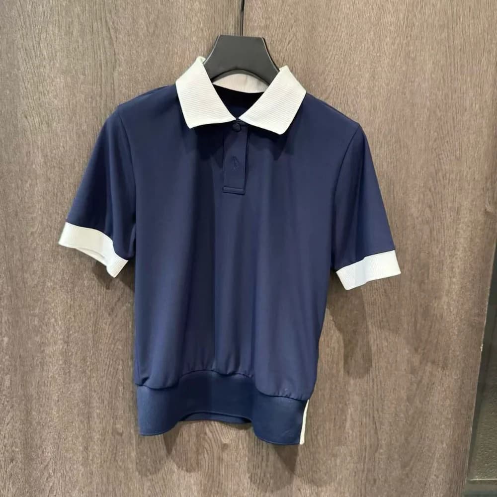Nuova Maglietta Sportiva da Golf da Donna 2026 a Maniche Corte, Asciugatura Rapida, Elastica, Traspirante, Versatile, per Campo da Golf e Sport Casual