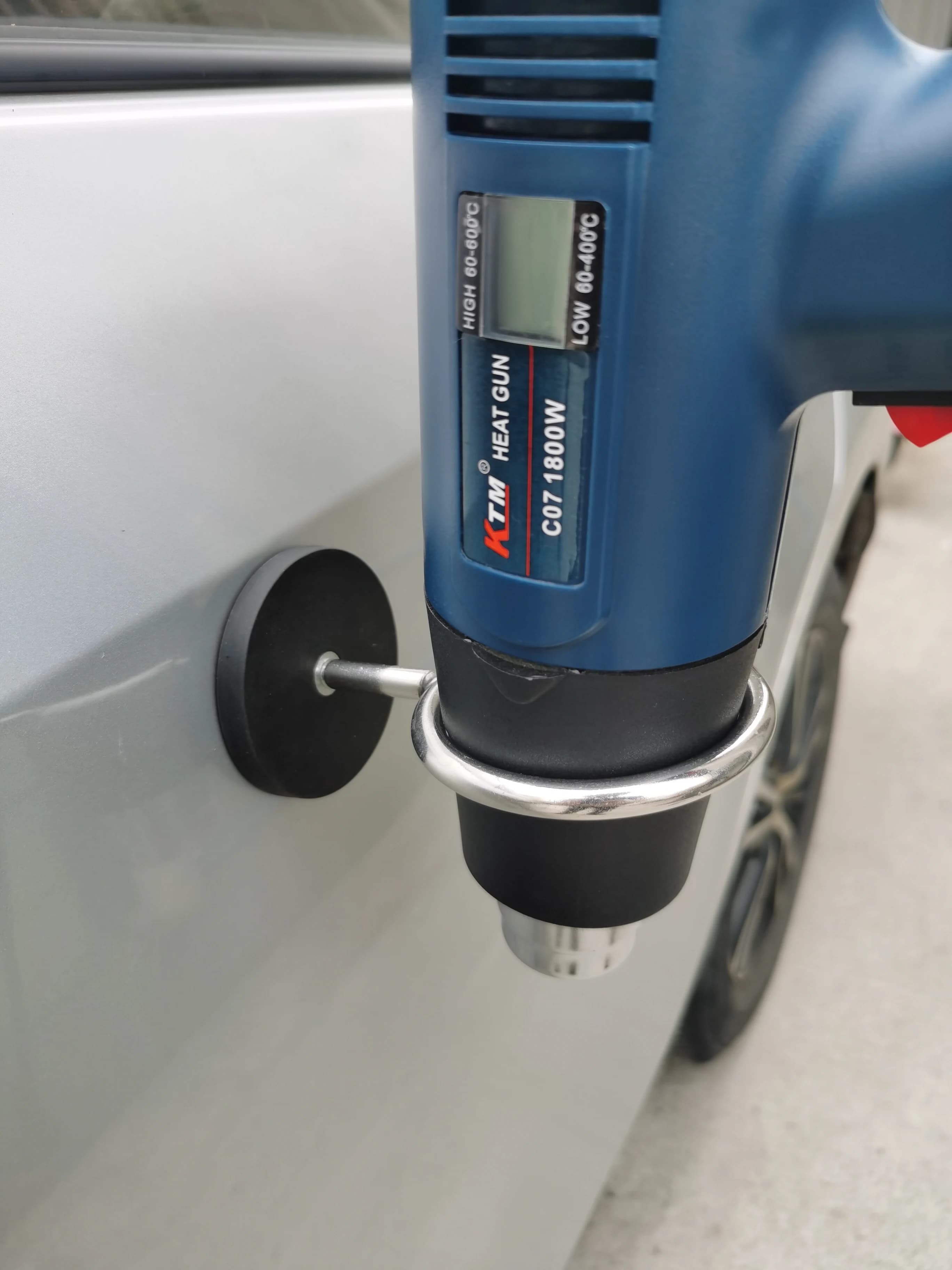 KTM C42 forte staffa di supporto magnetico strumento per pellicola oscurante per pistola termica involucro in vinile supporto per pistola ad aria calda Gripper anello di ferro Auto Acce